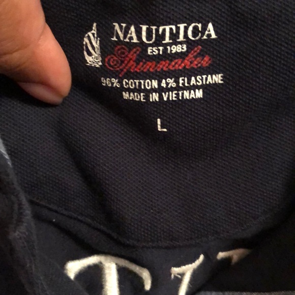 Nautica Polo shirt worn - Picture 2 of 3